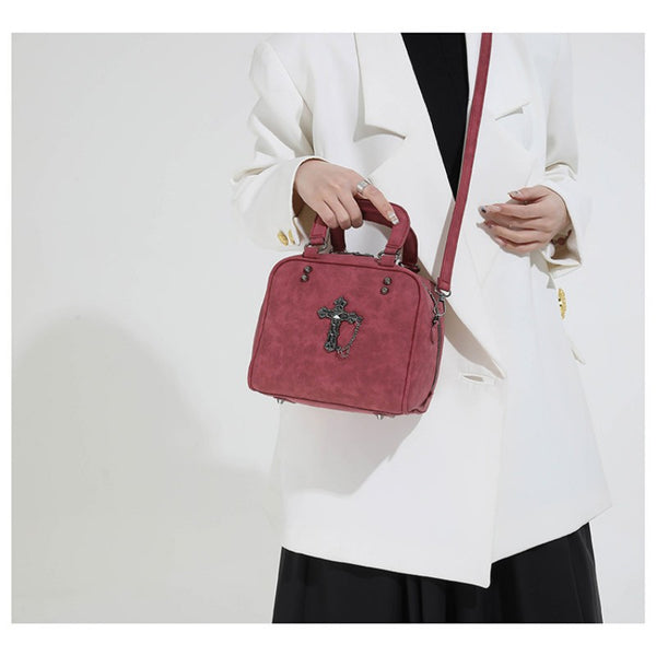 2026 Extremely Attractive Bags Dark Style Cross Handbag Unique Spicy Girl Crossbody Shoulder Handbag