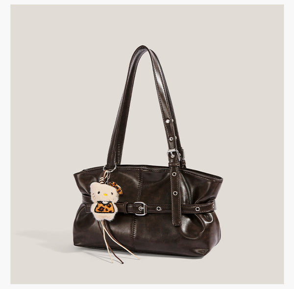 Maillard retro underarm versatile niche tote bag minimalist shoulder bag