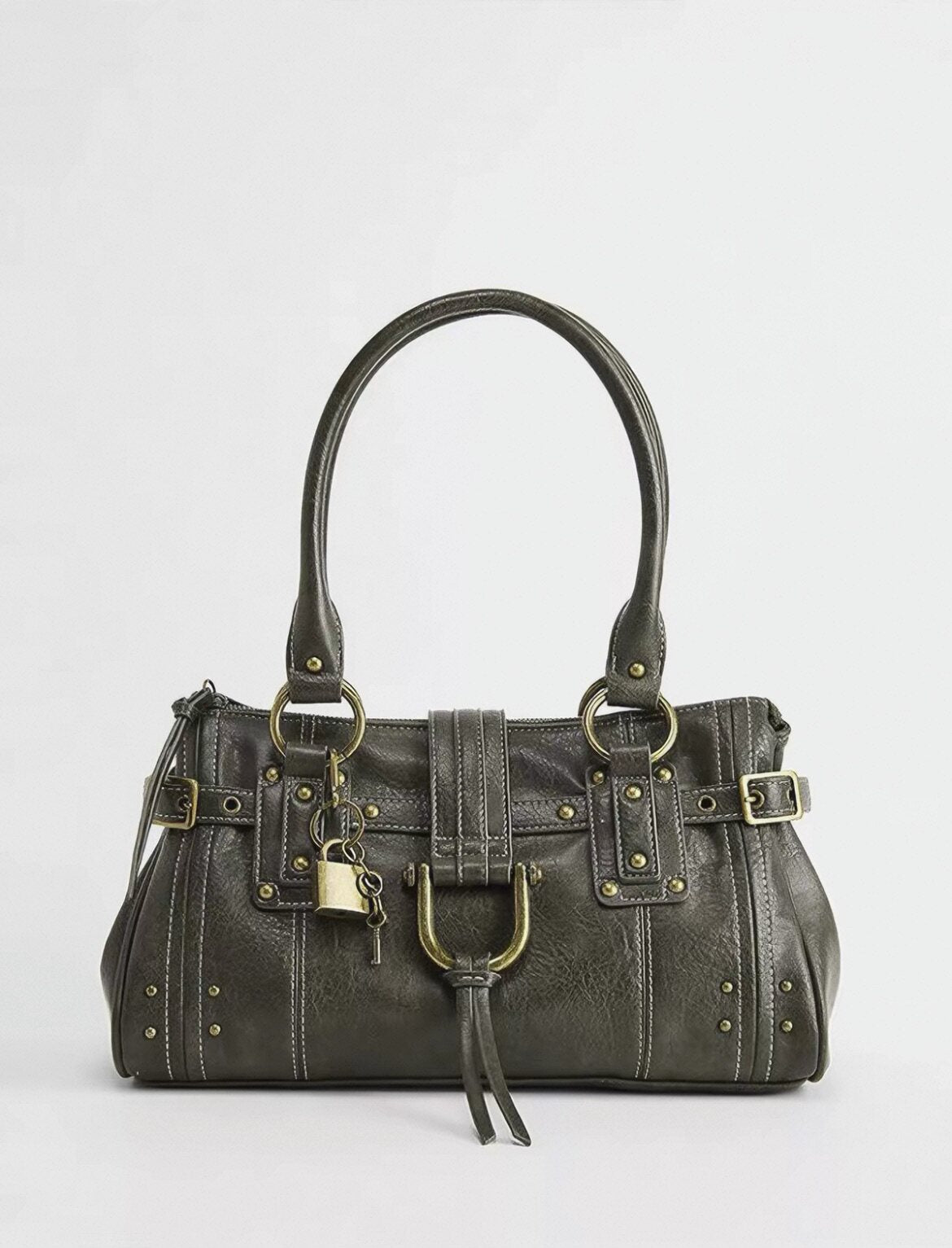 Vintage Rivet Tote Bag for Women