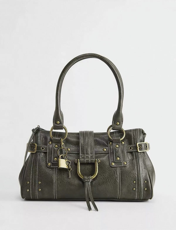 Vintage Rivet Tote Bag for Women
