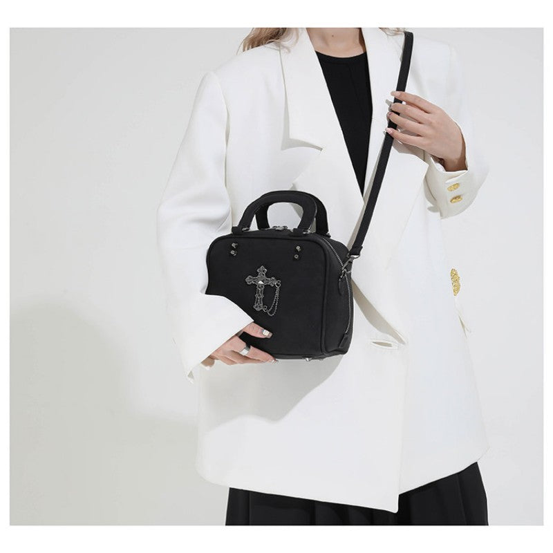 2026 Extremely Attractive Bags Dark Style Cross Handbag Unique Spicy Girl Crossbody Shoulder Handbag
