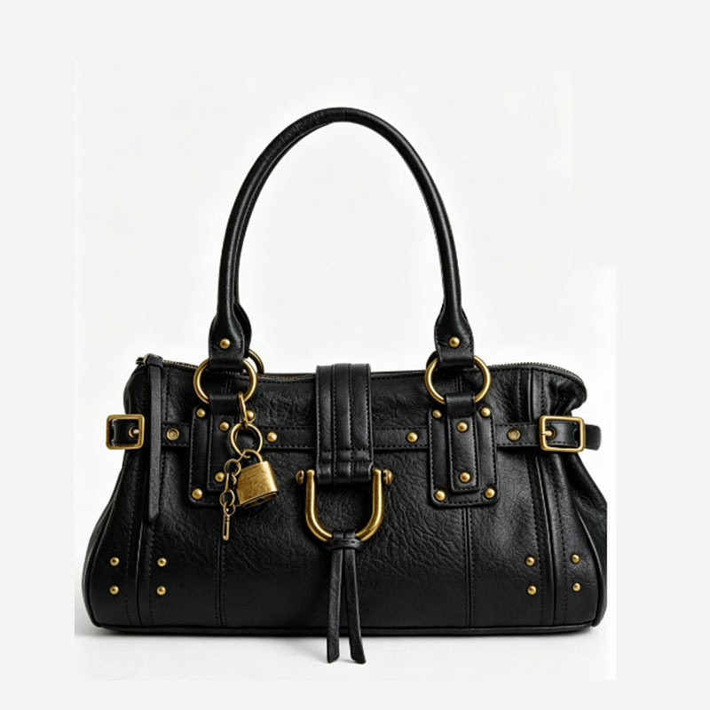 Vintage Rivet Tote Bag for Women