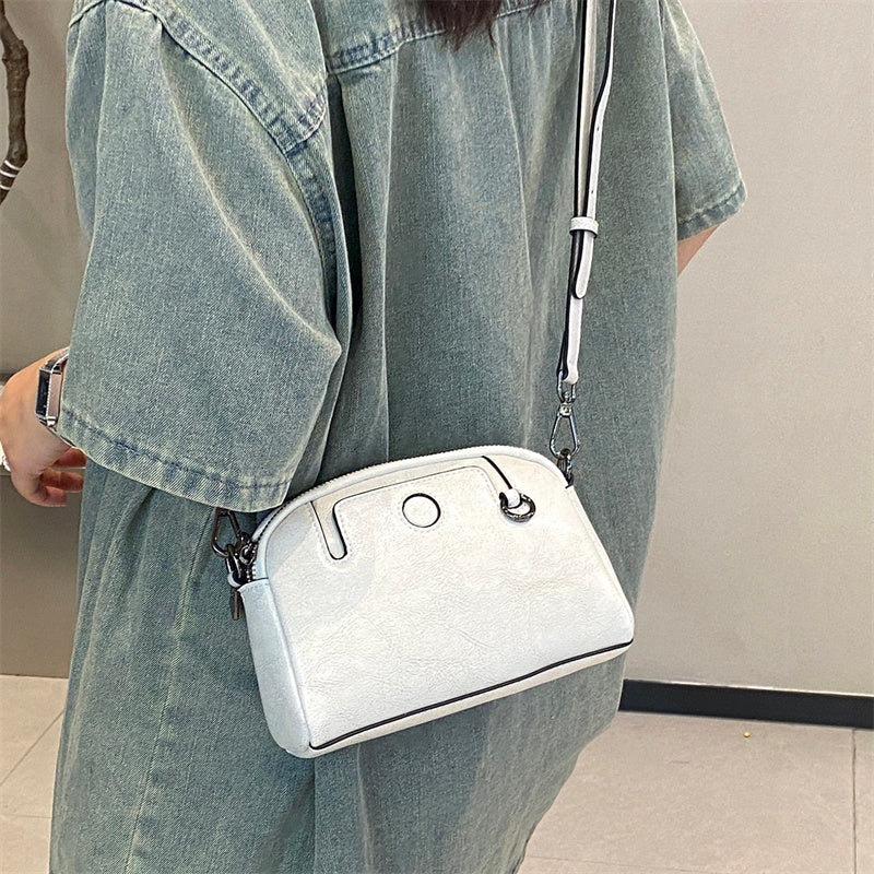 Compact Square Shoulder Bag with Multiple Pockets – Perfect Commuter Phone Crossbody for Women, Versatile Everyday Style