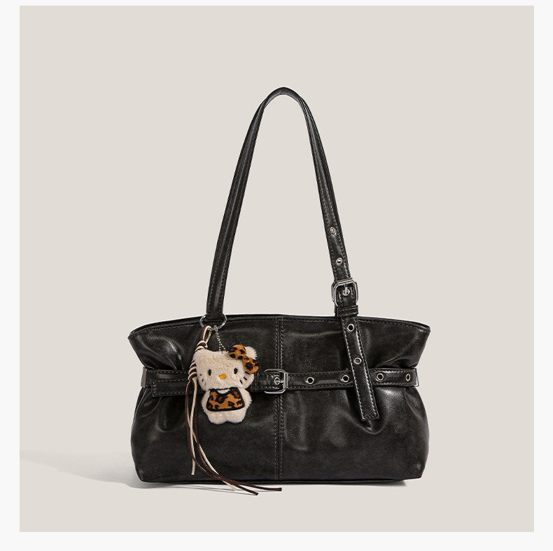 Maillard retro underarm versatile niche tote bag minimalist shoulder bag
