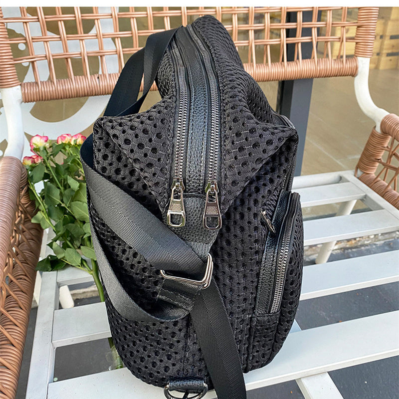 Breathable Convertible Crossbody – Versatile Shoulder & Backpack 2-in-1 for Women, Perfect for Everyday Adventures