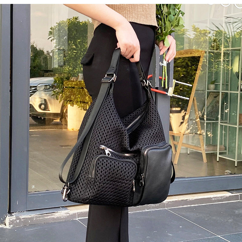 Breathable Convertible Crossbody – Versatile Shoulder & Backpack 2-in-1 for Women, Perfect for Everyday Adventures