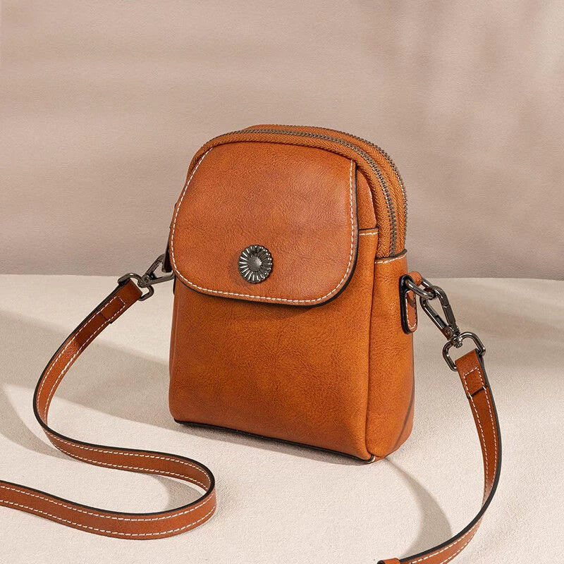 Trendy Vertical Multi-Layer Crossbody Bag for Women – Popular Small Shoulder Bag
