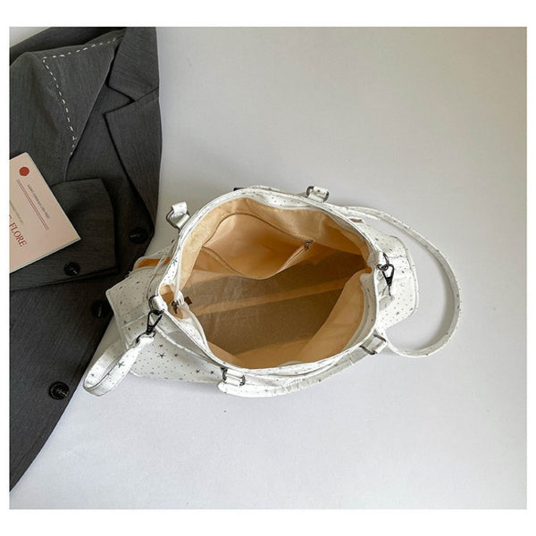 Motorcycle Punk Style Star Armpit Bag for Women Large Capacity Shoulder Bag Crossbody Bag Motorcycle Bag Handbag