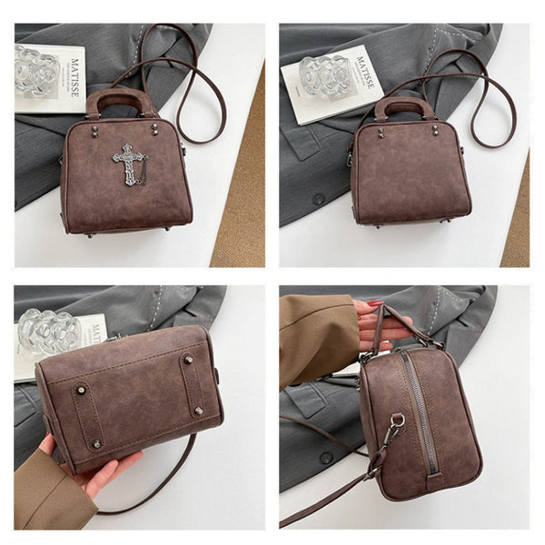 2026 Extremely Attractive Bags Dark Style Cross Handbag Unique Spicy Girl Crossbody Shoulder Handbag
