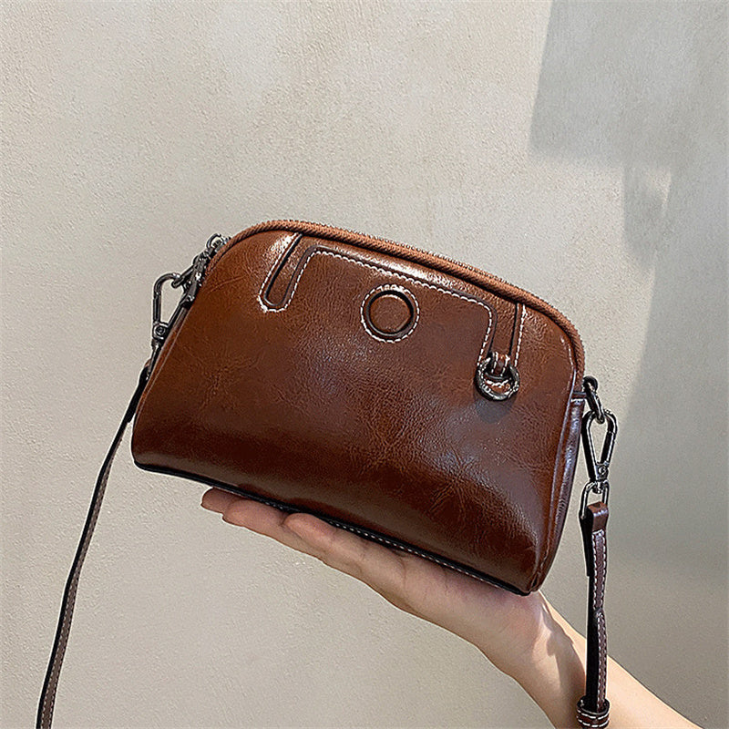 Compact Square Shoulder Bag with Multiple Pockets – Perfect Commuter Phone Crossbody for Women, Versatile Everyday Style