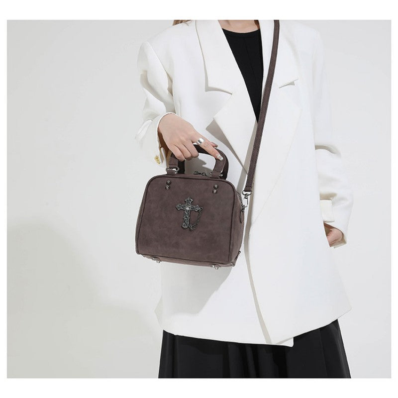 2026 Extremely Attractive Bags Dark Style Cross Handbag Unique Spicy Girl Crossbody Shoulder Handbag