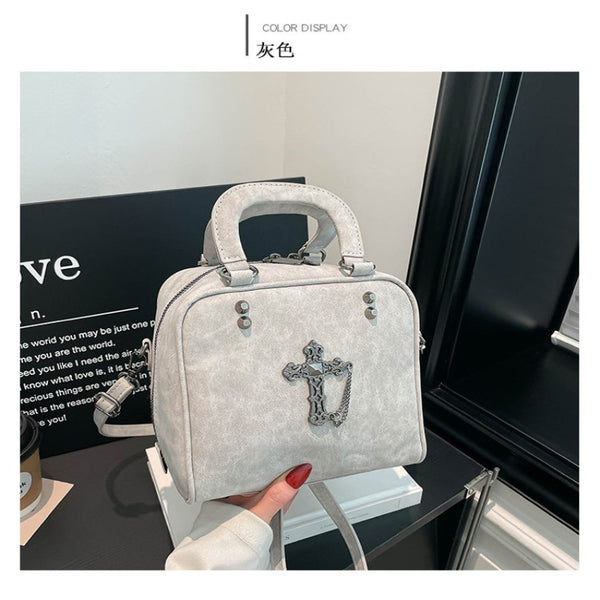 2026 Extremely Attractive Bags Dark Style Cross Handbag Unique Spicy Girl Crossbody Shoulder Handbag