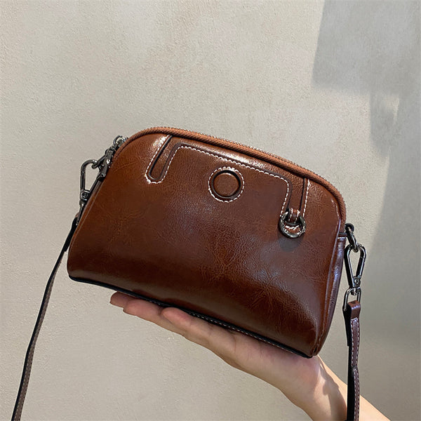 Compact Square Shoulder Bag with Multiple Pockets – Perfect Commuter Phone Crossbody for Women, Versatile Everyday Style