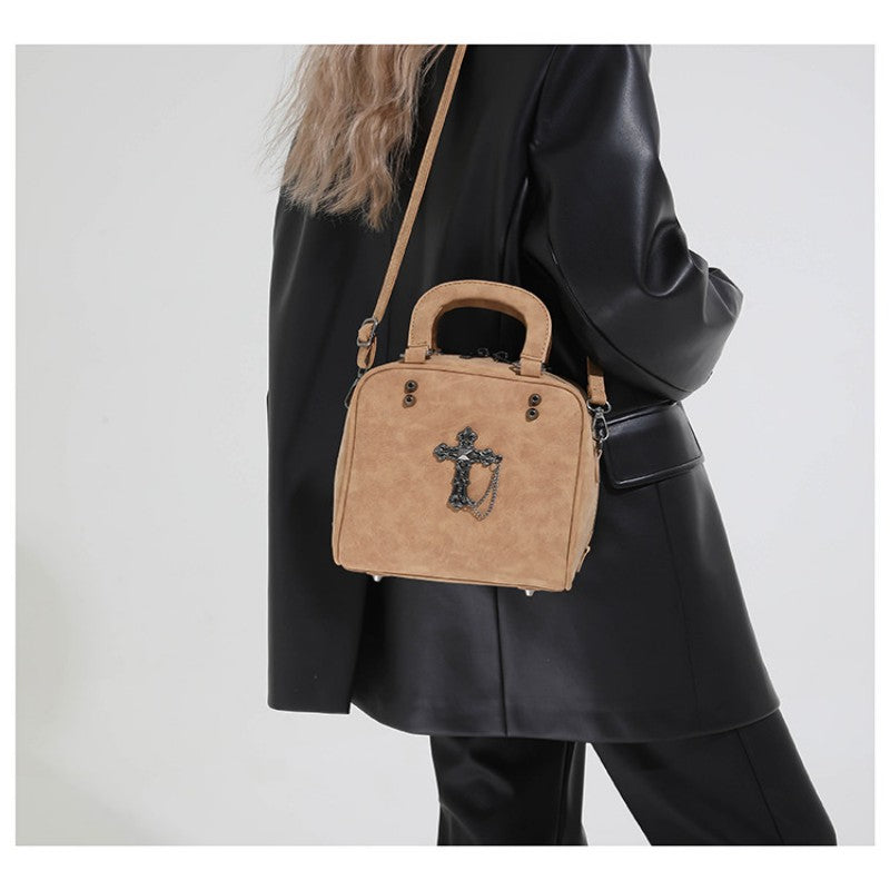 2026 Extremely Attractive Bags Dark Style Cross Handbag Unique Spicy Girl Crossbody Shoulder Handbag