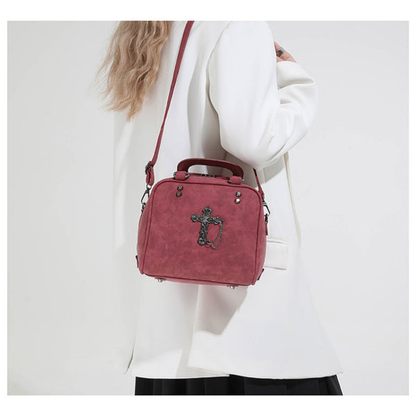 2026 Extremely Attractive Bags Dark Style Cross Handbag Unique Spicy Girl Crossbody Shoulder Handbag