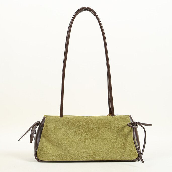 Women's Baguette Shoulder Bag Underarm Tote for Commuting
