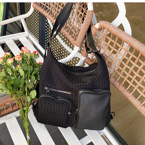 Breathable Convertible Crossbody – Versatile Shoulder & Backpack 2-in-1 for Women, Perfect for Everyday Adventures