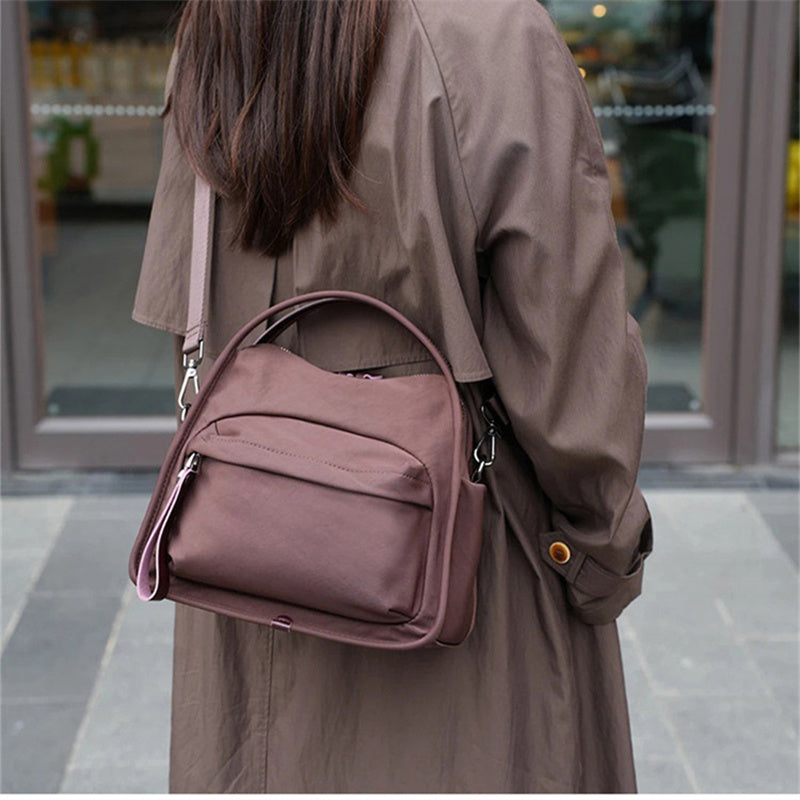 Women's Fashion Crossbody Shoulder Bag – Lightweight Oxford Cloth Tote, Versatile Casual Commuter Handbag with Premium Feel