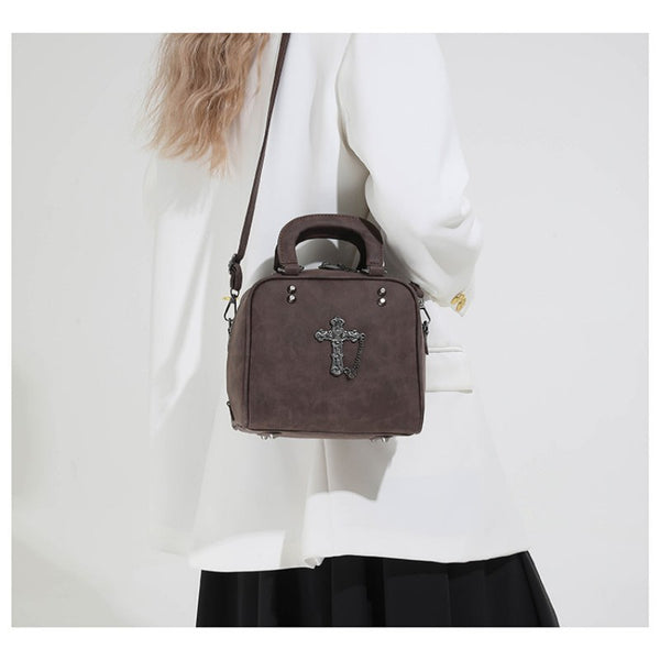 2026 Extremely Attractive Bags Dark Style Cross Handbag Unique Spicy Girl Crossbody Shoulder Handbag
