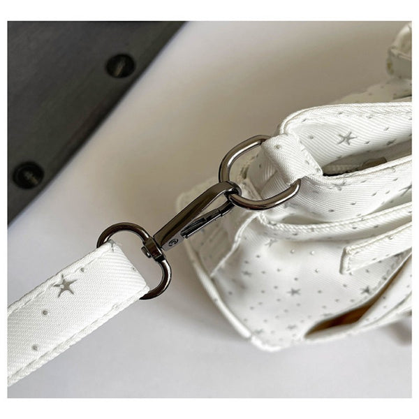 Motorcycle Punk Style Star Armpit Bag for Women Large Capacity Shoulder Bag Crossbody Bag Motorcycle Bag Handbag