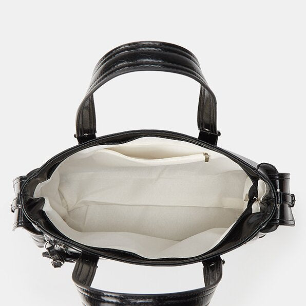Women's Biker-Style Underarm Tote Bag