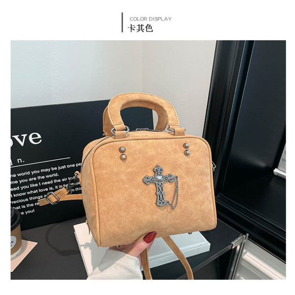 2026 Extremely Attractive Bags Dark Style Cross Handbag Unique Spicy Girl Crossbody Shoulder Handbag