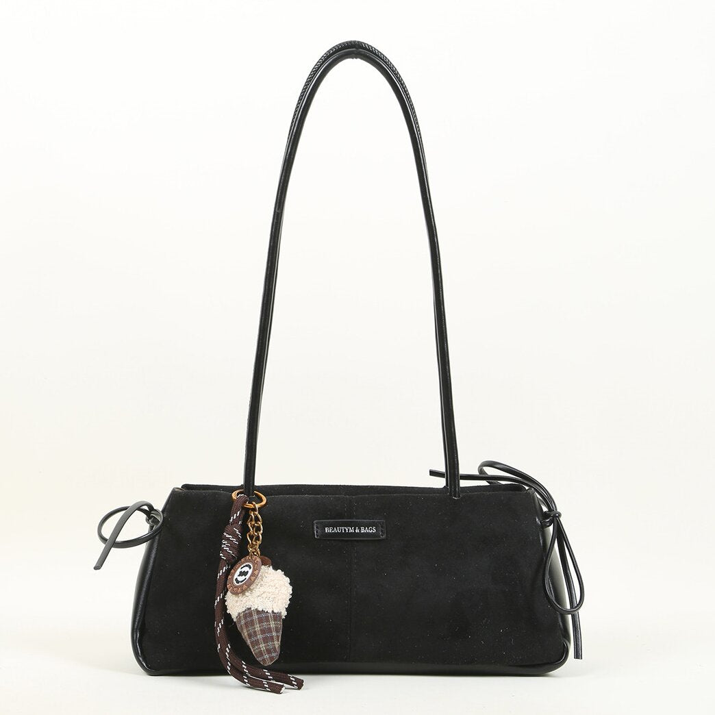 Women's Baguette Shoulder Bag Underarm Tote for Commuting