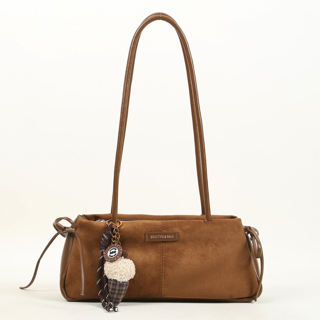 Women's Baguette Shoulder Bag Underarm Tote for Commuting
