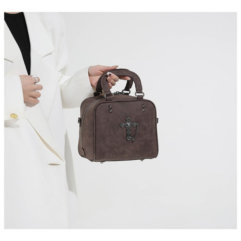 2026 Extremely Attractive Bags Dark Style Cross Handbag Unique Spicy Girl Crossbody Shoulder Handbag