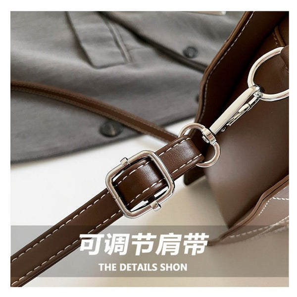 Spicy Girl Motorcycle Bag Chain Cross Pendant Embroidery Single Shoulder Bag Spider Heart Fashion Versatile Crossbody Bag