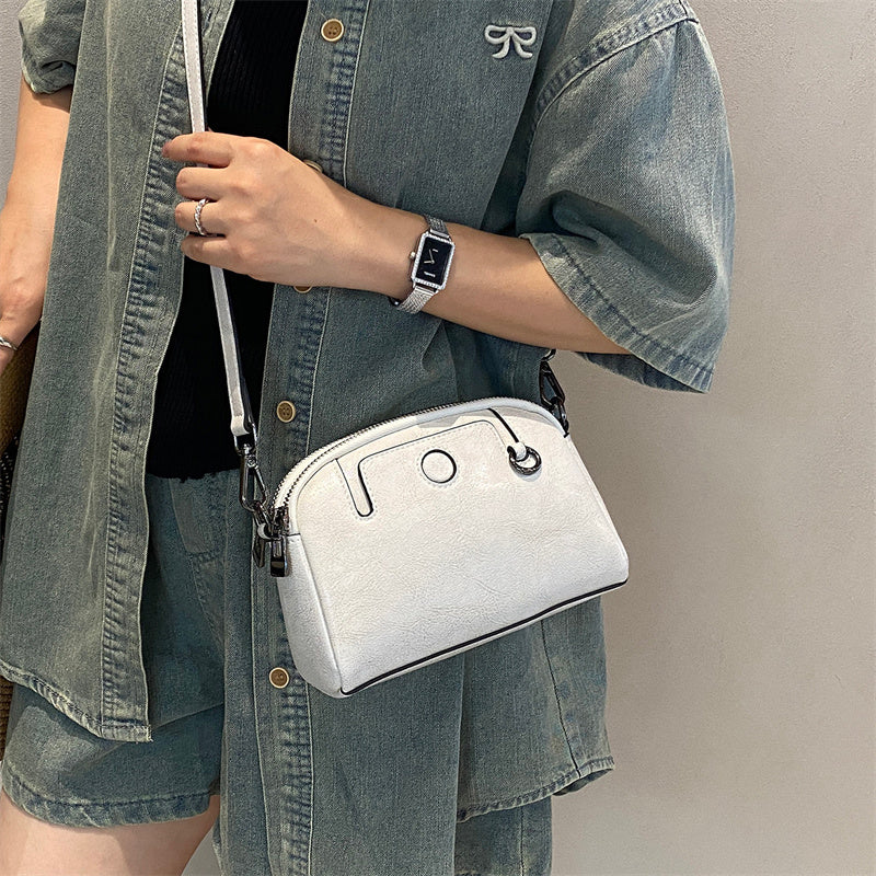Compact Square Shoulder Bag with Multiple Pockets – Perfect Commuter Phone Crossbody for Women, Versatile Everyday Style