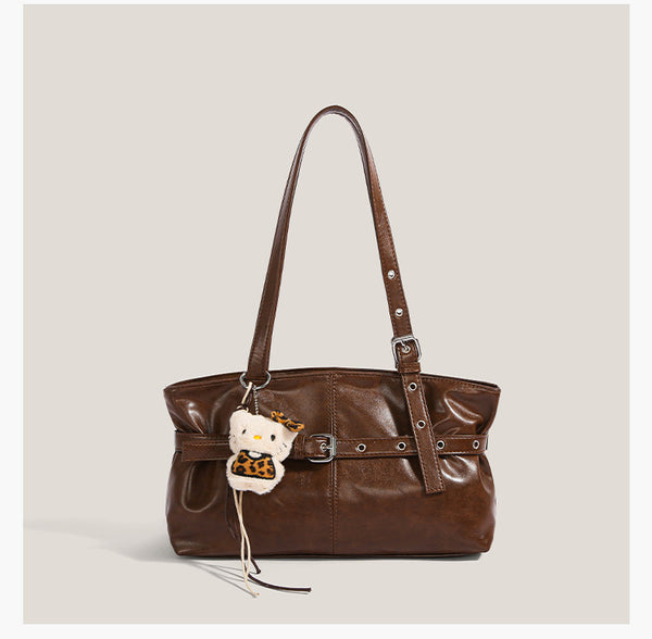 Maillard retro underarm versatile niche tote bag minimalist shoulder bag