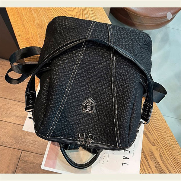 Women's Large Casual Travel Shoulder Bag – Stylish Design, Spacious Convertible Backpack