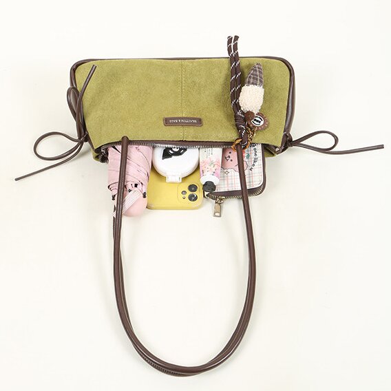 Women's Baguette Shoulder Bag Underarm Tote for Commuting
