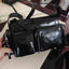 Black/Green Zippered Sweet Gothic Punk Crossbody Bag
