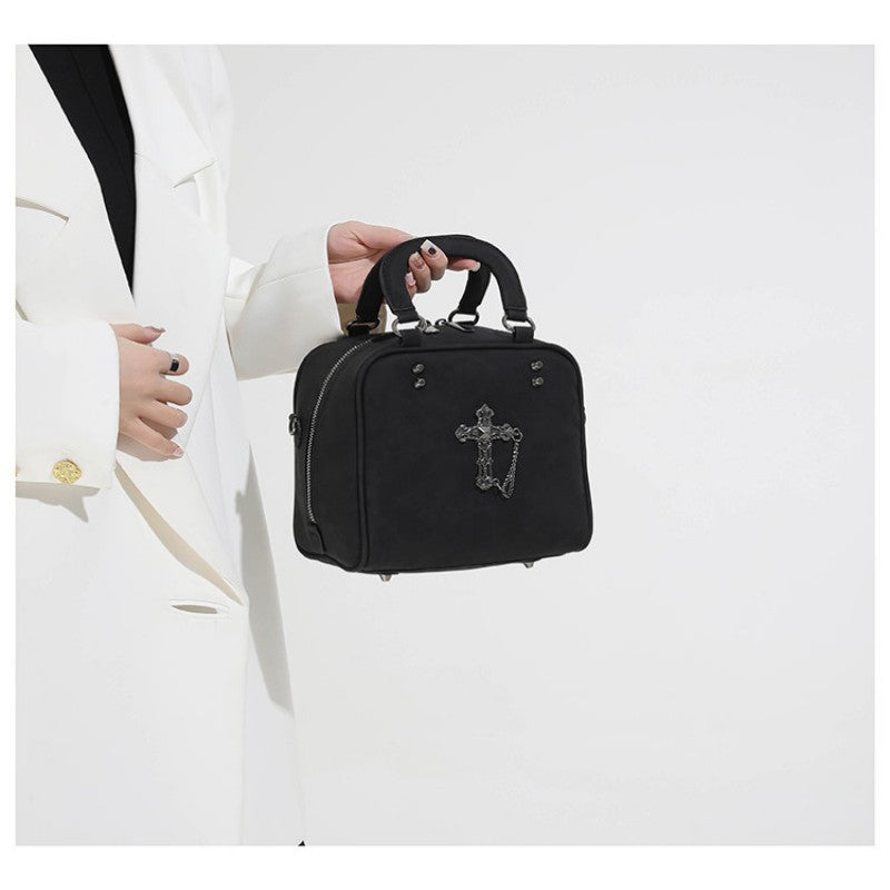 2026 Extremely Attractive Bags Dark Style Cross Handbag Unique Spicy Girl Crossbody Shoulder Handbag