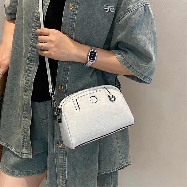 Compact Square Shoulder Bag with Multiple Pockets – Perfect Commuter Phone Crossbody for Women, Versatile Everyday Style