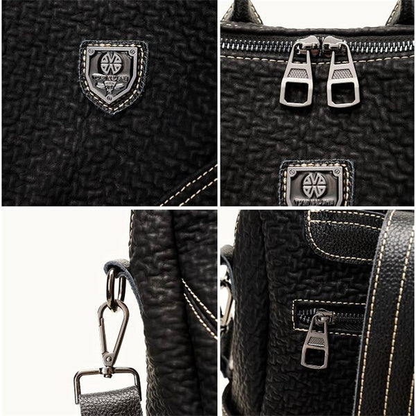 Premium Leather Backpack for Women – Chic & Minimalist Casual Travel Bag, Versatile Daypack with Sophisticated Design back-bag