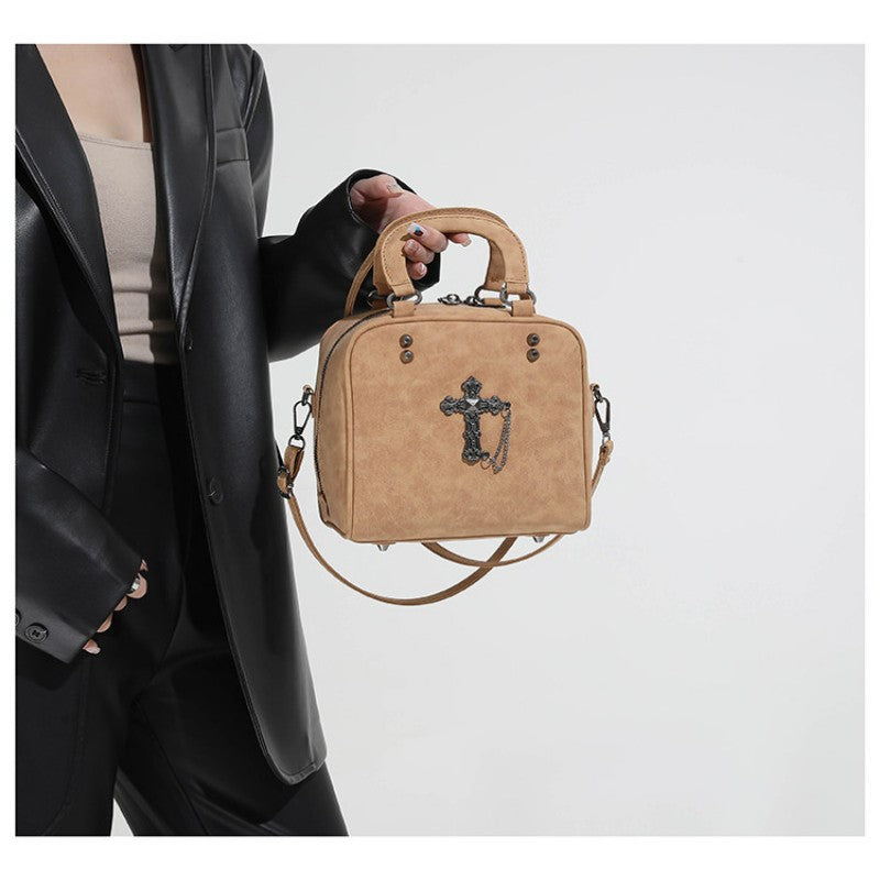 2026 Extremely Attractive Bags Dark Style Cross Handbag Unique Spicy Girl Crossbody Shoulder Handbag