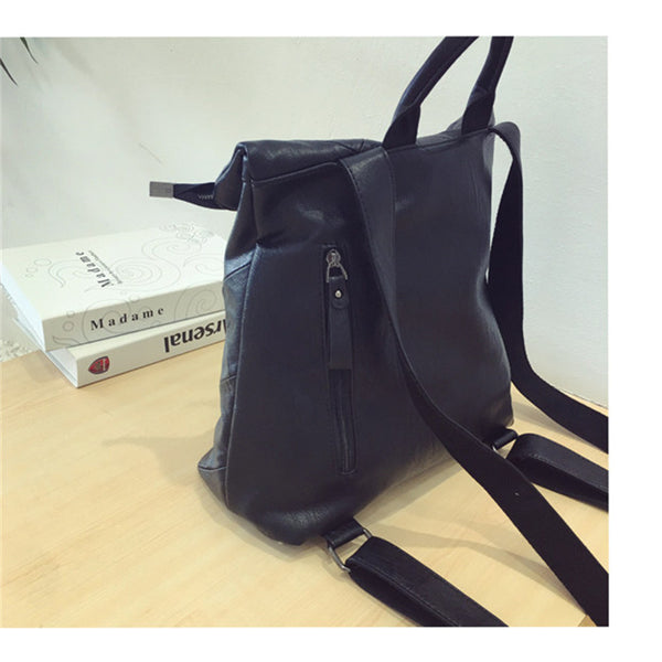 Hot-Selling in Europe & America – Women's Genuine Leather Backpack Large Capacity Anti-Theft Travel Daypack