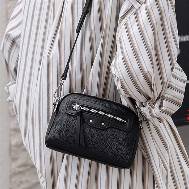 Chic Mini Crossbody Phone Pouch with Multiple Compartments – Trendy Everyday Small Bag for Women, Lightweight & Versatile