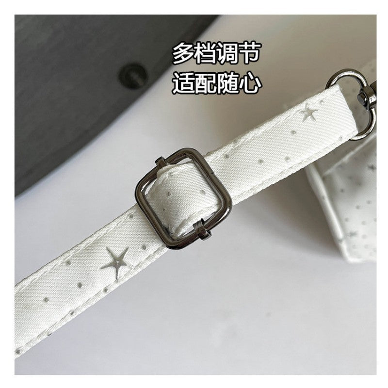 Motorcycle Punk Style Star Armpit Bag for Women Large Capacity Shoulder Bag Crossbody Bag Motorcycle Bag Handbag
