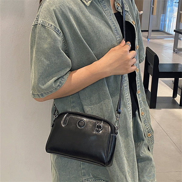 Compact Square Shoulder Bag with Multiple Pockets – Perfect Commuter Phone Crossbody for Women, Versatile Everyday Style