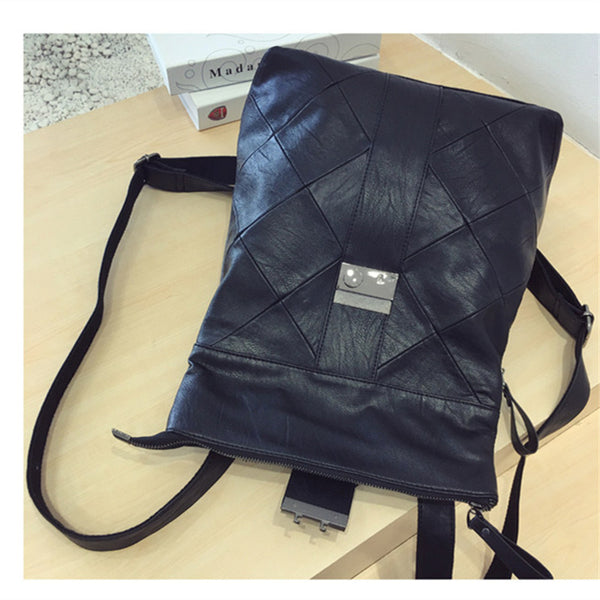 Hot-Selling in Europe & America – Women's Genuine Leather Backpack Large Capacity Anti-Theft Travel Daypack