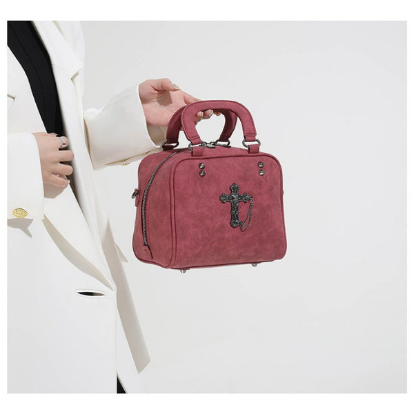 2026 Extremely Attractive Bags Dark Style Cross Handbag Unique Spicy Girl Crossbody Shoulder Handbag