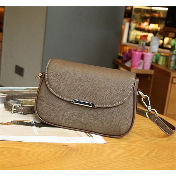 Women's Premium New Arrival Small Square Shoulder Bag – Stylish Versatile Casual Commuter Bag in Genuine Cowhide Leather