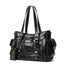 Women's Biker-Style Underarm Tote Bag