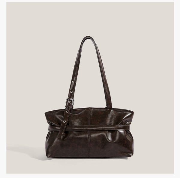 Maillard retro underarm versatile niche tote bag minimalist shoulder bag