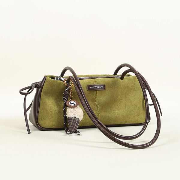 Women's Baguette Shoulder Bag Underarm Tote for Commuting