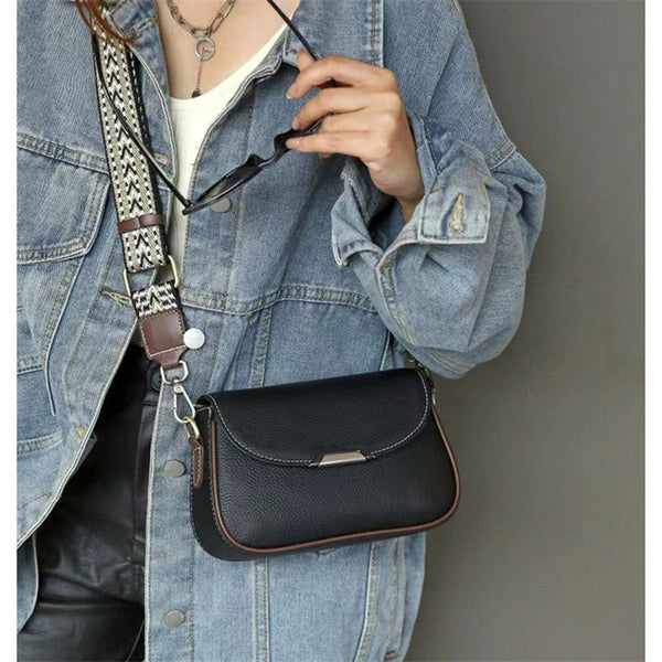 Women's Premium New Arrival Small Square Shoulder Bag – Stylish Versatile Casual Commuter Bag in Genuine Cowhide Leather